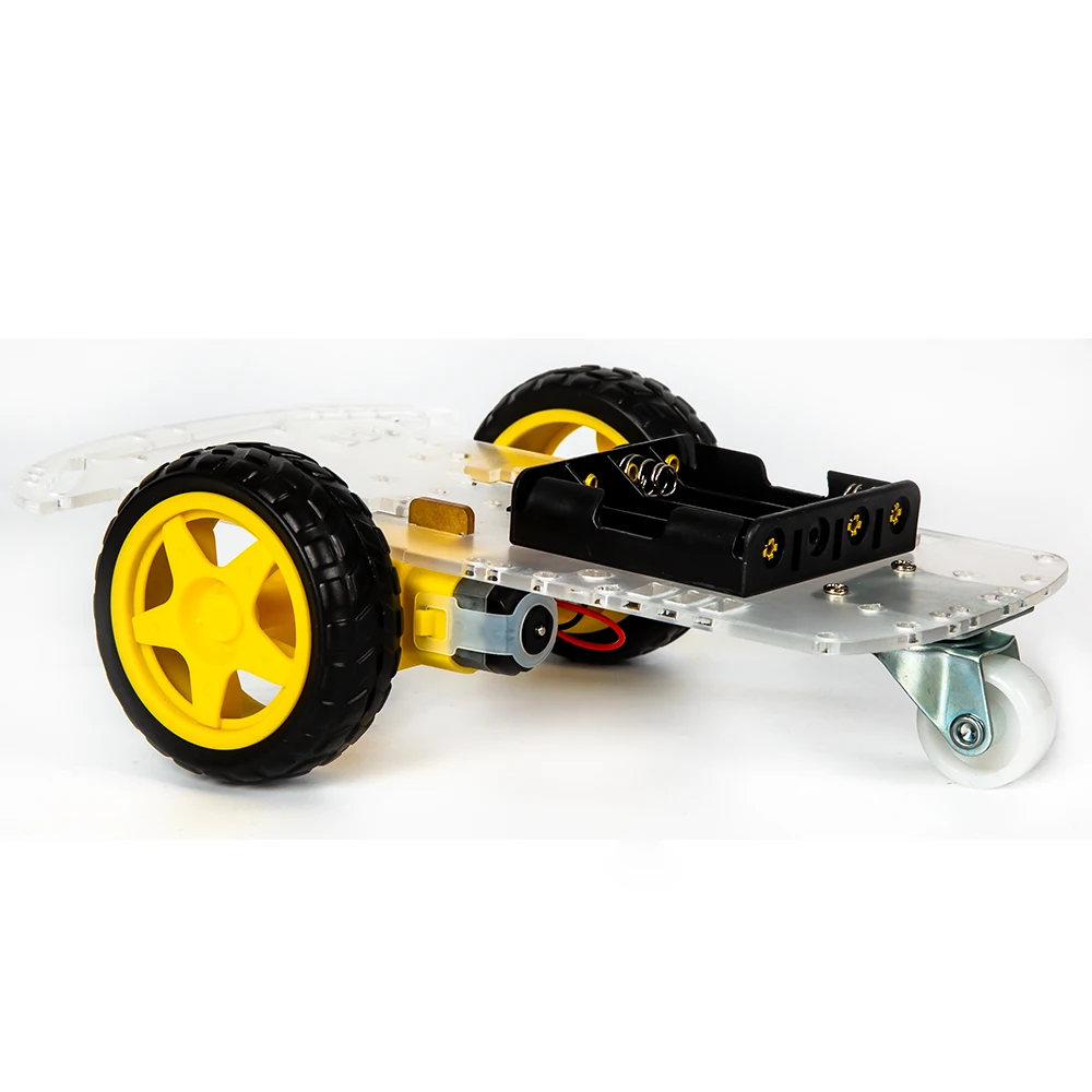 Smart Robot Car 2WD Motor Chassis /Tracing Remote Control Two-wheel Drive Three-wheel Universal Wheel Parts Smart Robot Car 2WD Motor Chassis /Tracing Remote Control Two-wheel Drive Three-wheel Universal Wheel Parts