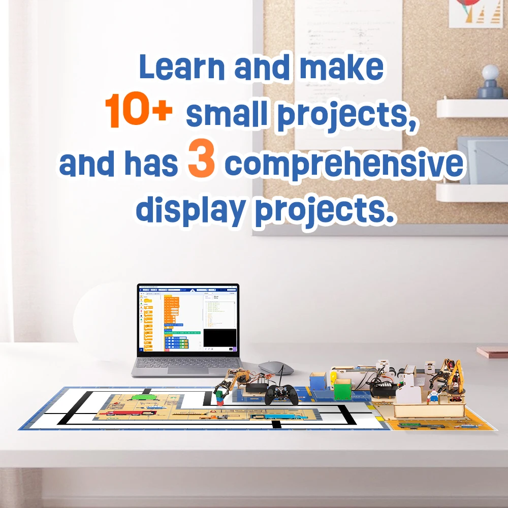 ESP32 IoT Control Smart Factory Starter Kit Electronics Programming Kit for Arduino Scratc Tutorials School DIY Education STEAM ESP32 IoT Control Smart Factory Starter Kit Electronics Programming Kit for Arduino Scratc Tutorials School DIY Education STEAM