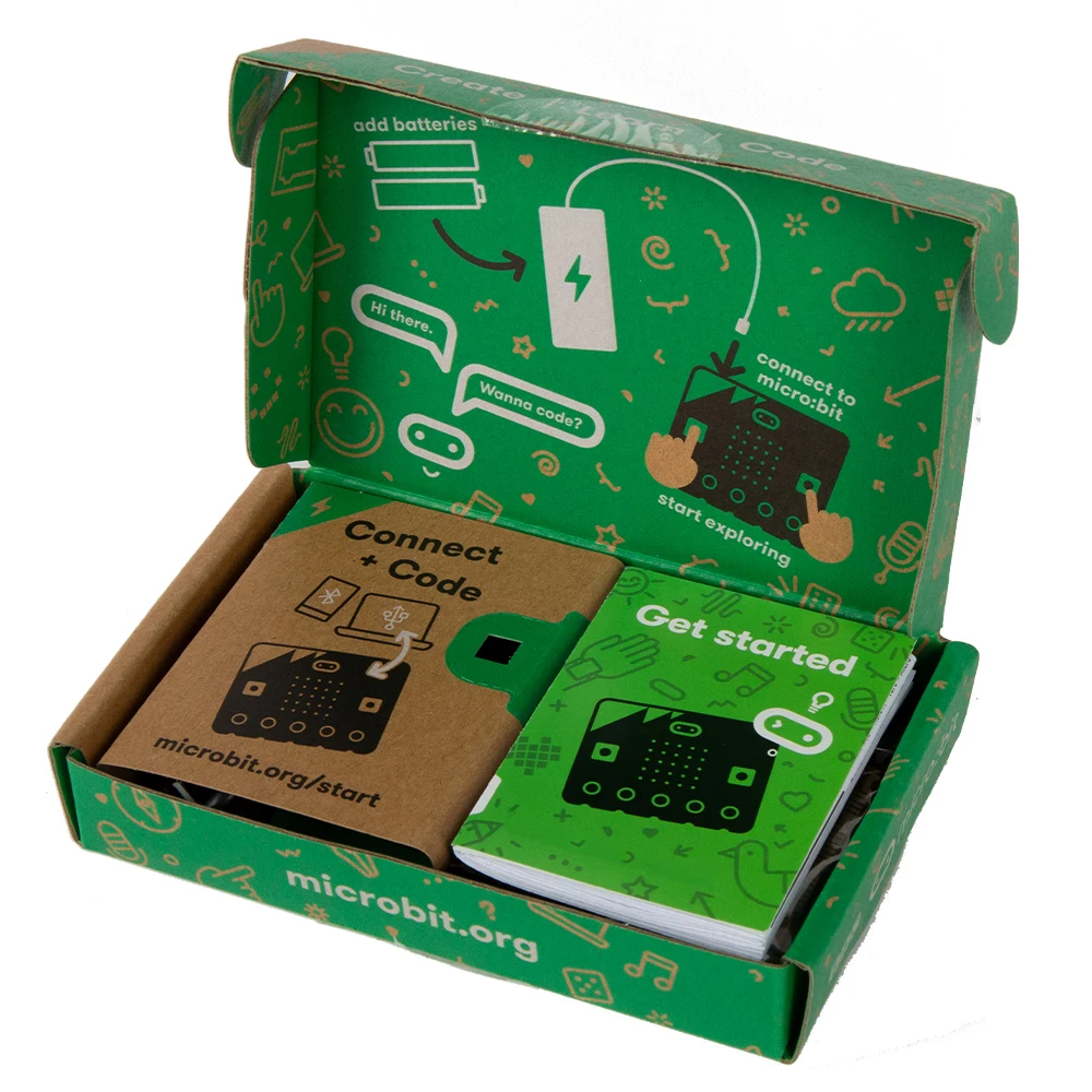 Original BBC Micro Bit V2 Development Board Micro:Bit Go Kit &Case& Battey Holder For Kids STEM Education Python Programming Original BBC Micro Bit V2 Development Board Micro:Bit Go Kit &Case& Battey Holder For Kids STEM Education Python Programming