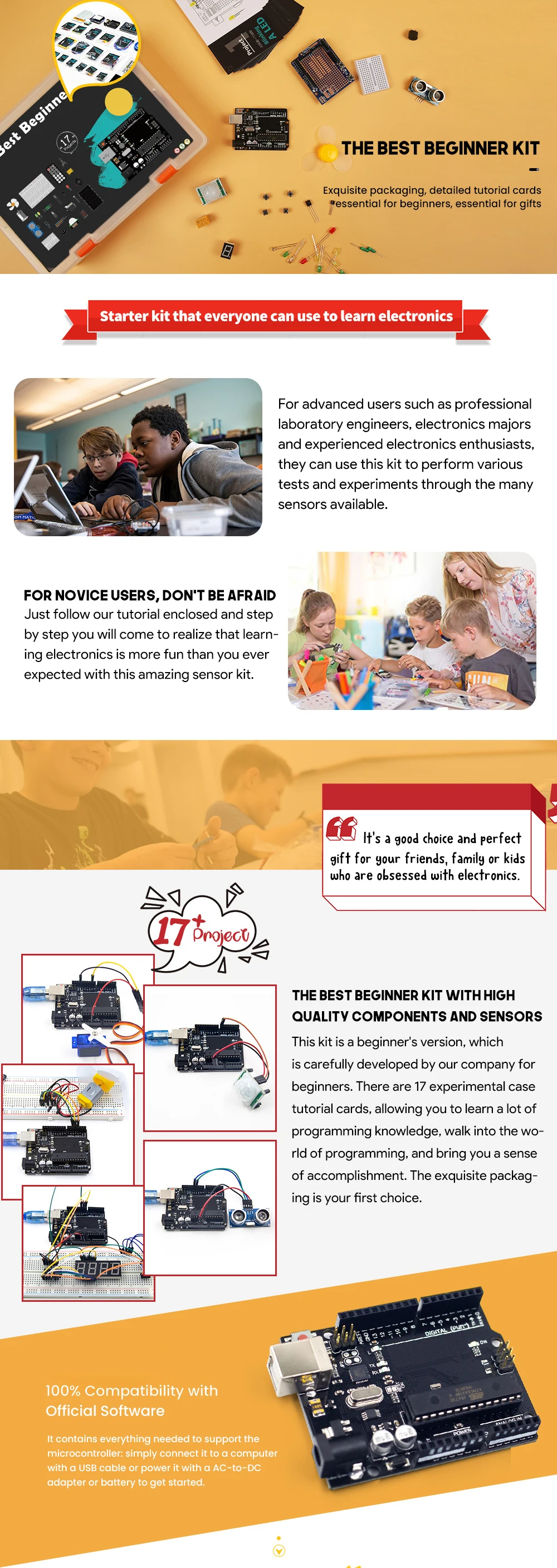 Starter Kit Tutorial Compatible With Arduino IDE Starter Kit Tutorial Compatible With Arduino IDE