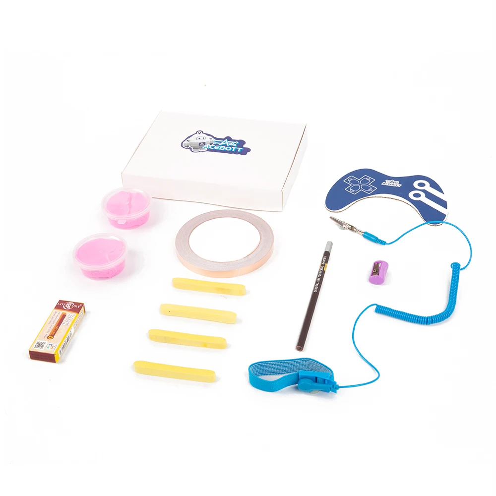 ACEBOTT Starter Kit Learning DIY Kit for Makey Makey Extension Package