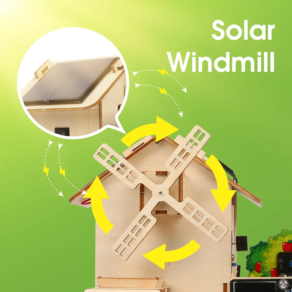 ACEBOTT ESP32 IoT Control Smart Farm Starter Kit para programaci&oacute;n gr&aacute;fica Arduino