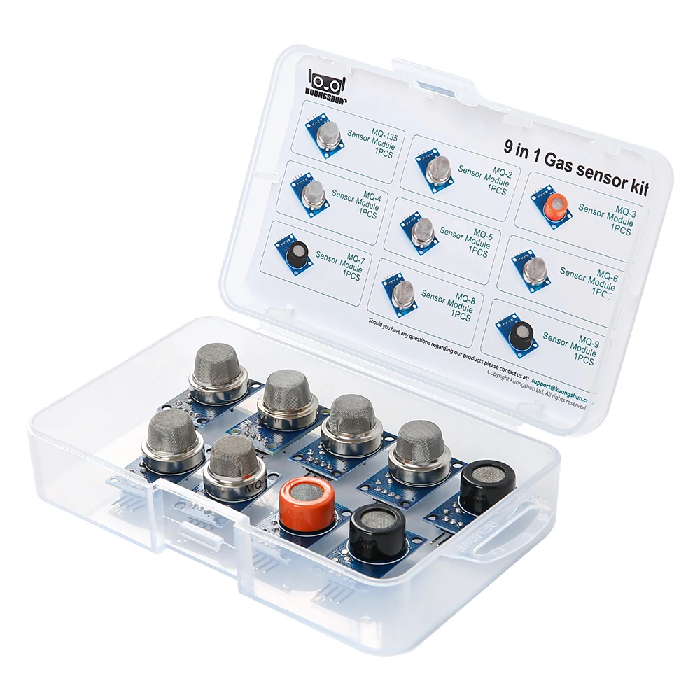 9 in 1 Gas Sensor Module Sensor Starter Kit for Arduino
