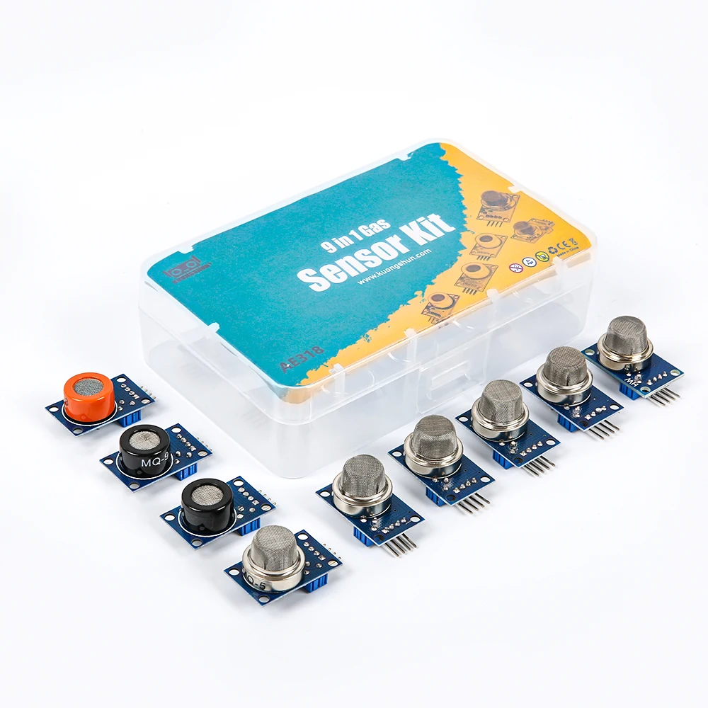 9 in 1 Gas Sensor Module Sensor Starter Kit for Arduino