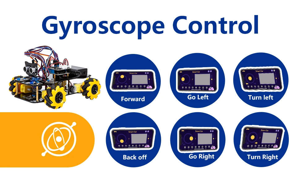 ACEBOTT  ESP32  4WD Mecanum Wheel Camera WiFi STEM STEAM Programming Smart Robot Car kit for Arduino