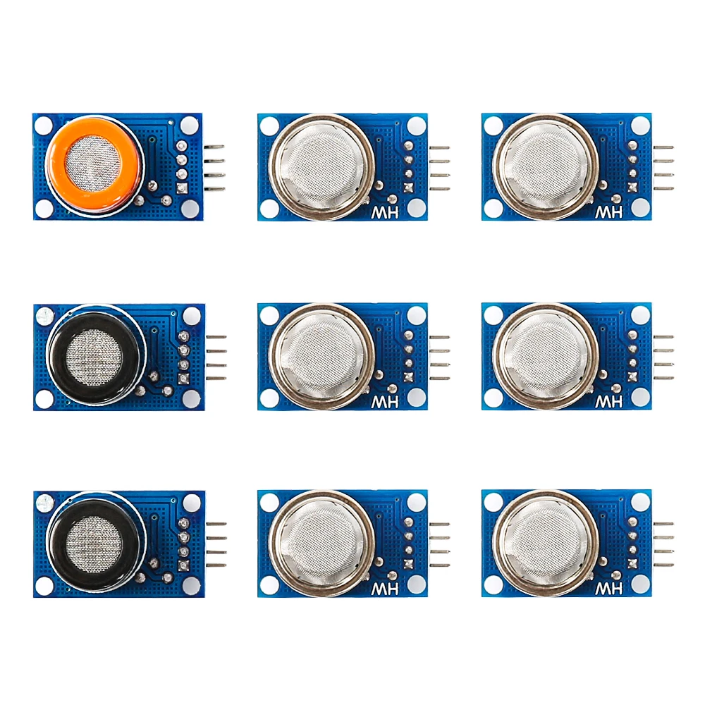 9 in 1 Gas Sensor Module Sensor Starter Kit for Arduino 9 in 1 Gas Sensor Module Sensor Starter Kit for Arduino