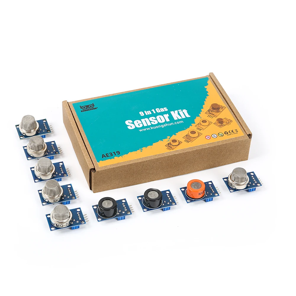 9 in 1 Gas Sensor Module Sensor Starter Kit for Arduino