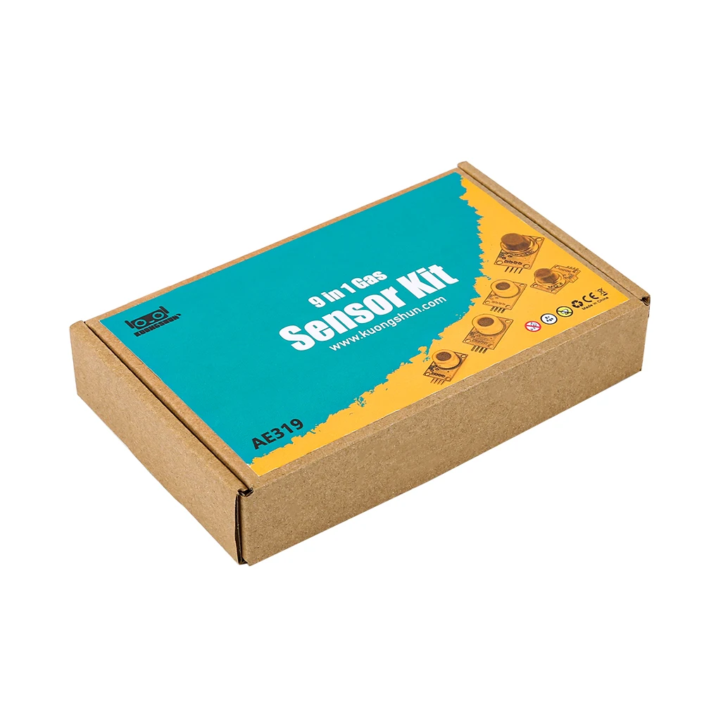 9 in 1 Gas Sensor Module Sensor Starter Kit for Arduino 9 in 1 Gas Sensor Module Sensor Starter Kit for Arduino