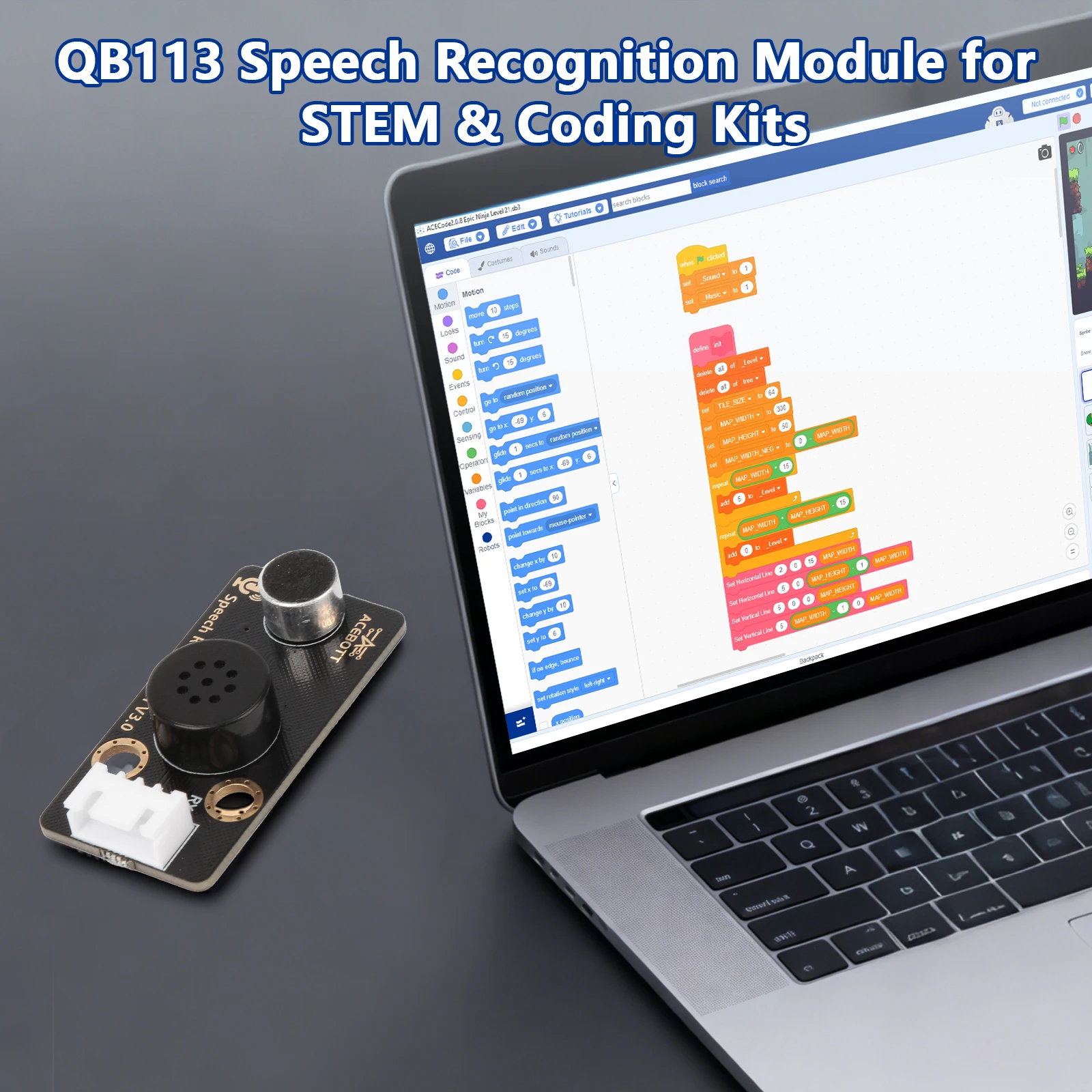 Voice Recognition Module Voice Broadcast Integrated Custom Wake up Word Programmable Sound Sensor Support for Arduino ESP32