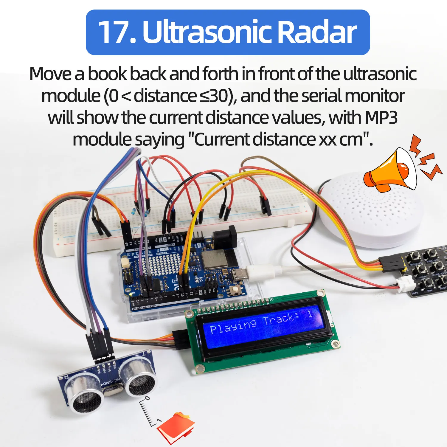 Smart IOT Living Learning Kit +60 Projects For Arduino UNO R4 WIFI Programming With Arduino C Language Tutorial