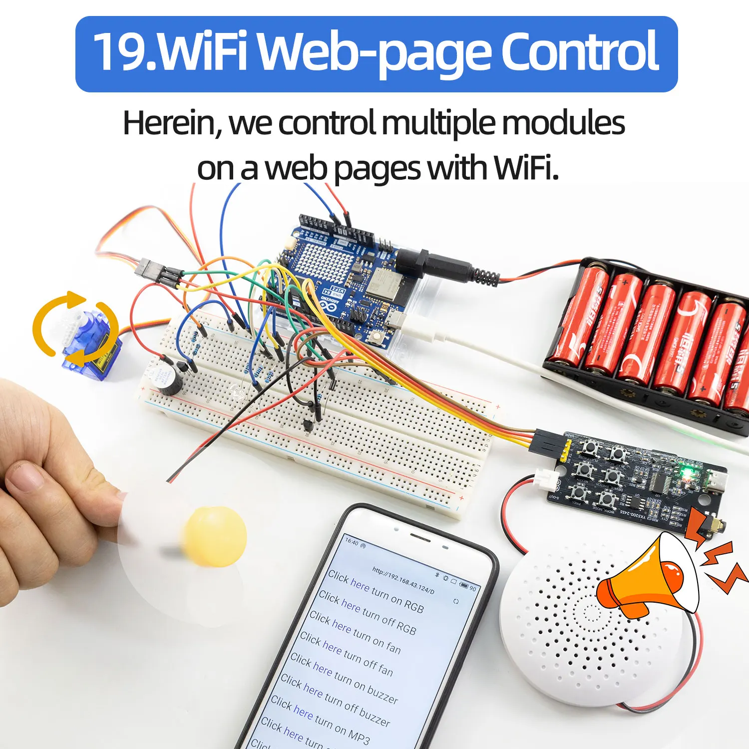 Smart IOT Living Learning Kit +60 Projects For Arduino UNO R4 WIFI Programming With Arduino C Language Tutorial Smart IOT Living Learning Kit +60 Projects For Arduino UNO R4 WIFI Programming With Arduino C Language Tutorial