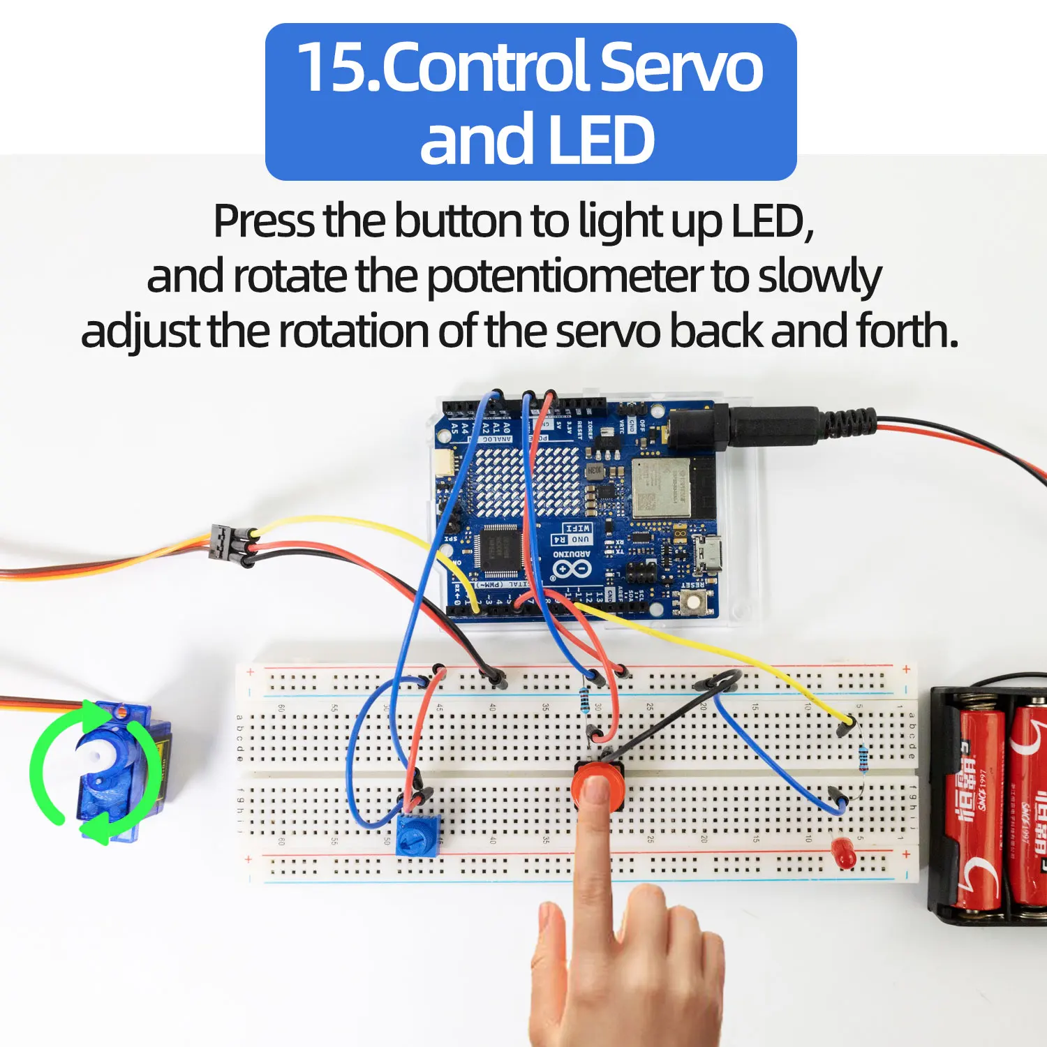 Smart IOT Living Learning Kit +60 Projects For Arduino UNO R4 WIFI Programming With Arduino C Language Tutorial
