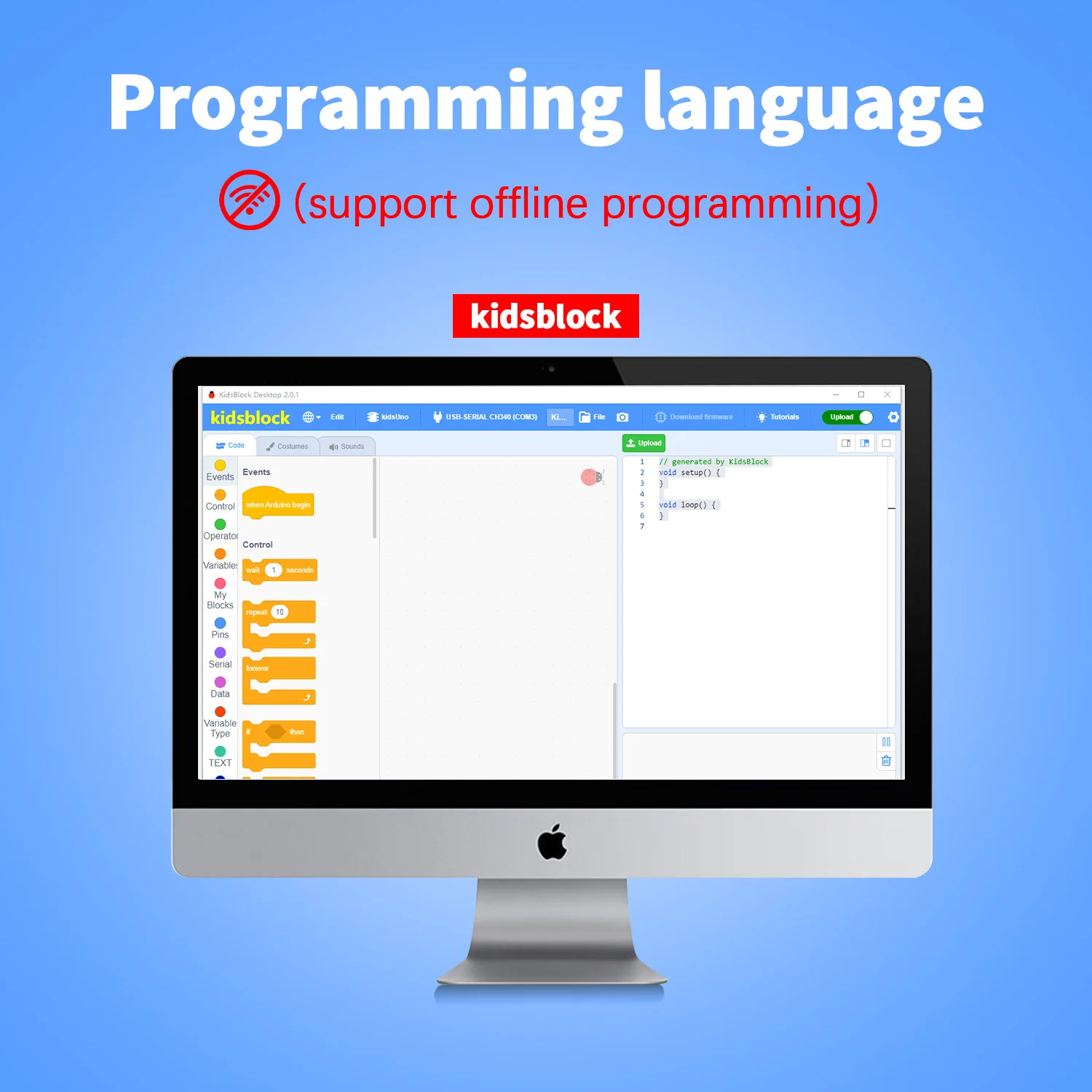 Kidsbits ESP32 IoT Basic Starter Kit +19 Projects Tutorial For Arduino ESP32 Programming Compatible with Lego Blocks