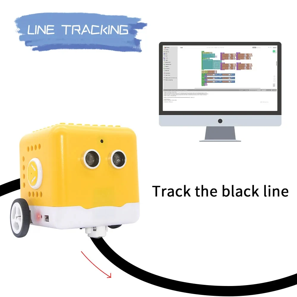 Kidsbits Programmable Robot Kit Coding Robot +28 Projects Tutorials For Arduino Graphical Programming KIDS DIY STEM Educational Kidsbits Programmable Robot Kit Coding Robot +28 Projects Tutorials For Arduino Graphical Programming KIDS DIY STEM Educational