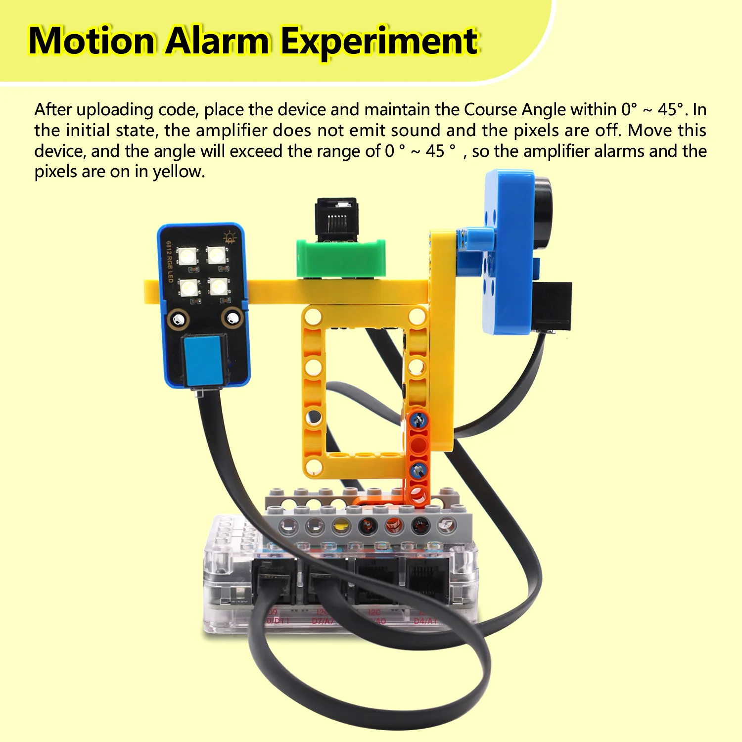 Kidsbits KidsUNO/KidsIOT/KidsPico STEM Education Development Board for Arduino IDE ESP32 Raspberry Pi Compatible with Lego Block