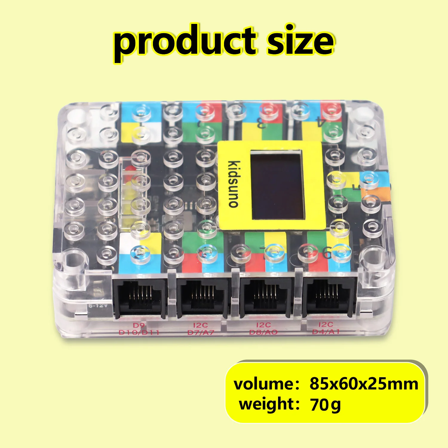 Kidsbits KidsUNO/KidsIOT/KidsPico STEM Education Development Board for Arduino IDE ESP32 Raspberry Pi Compatible with Lego Block