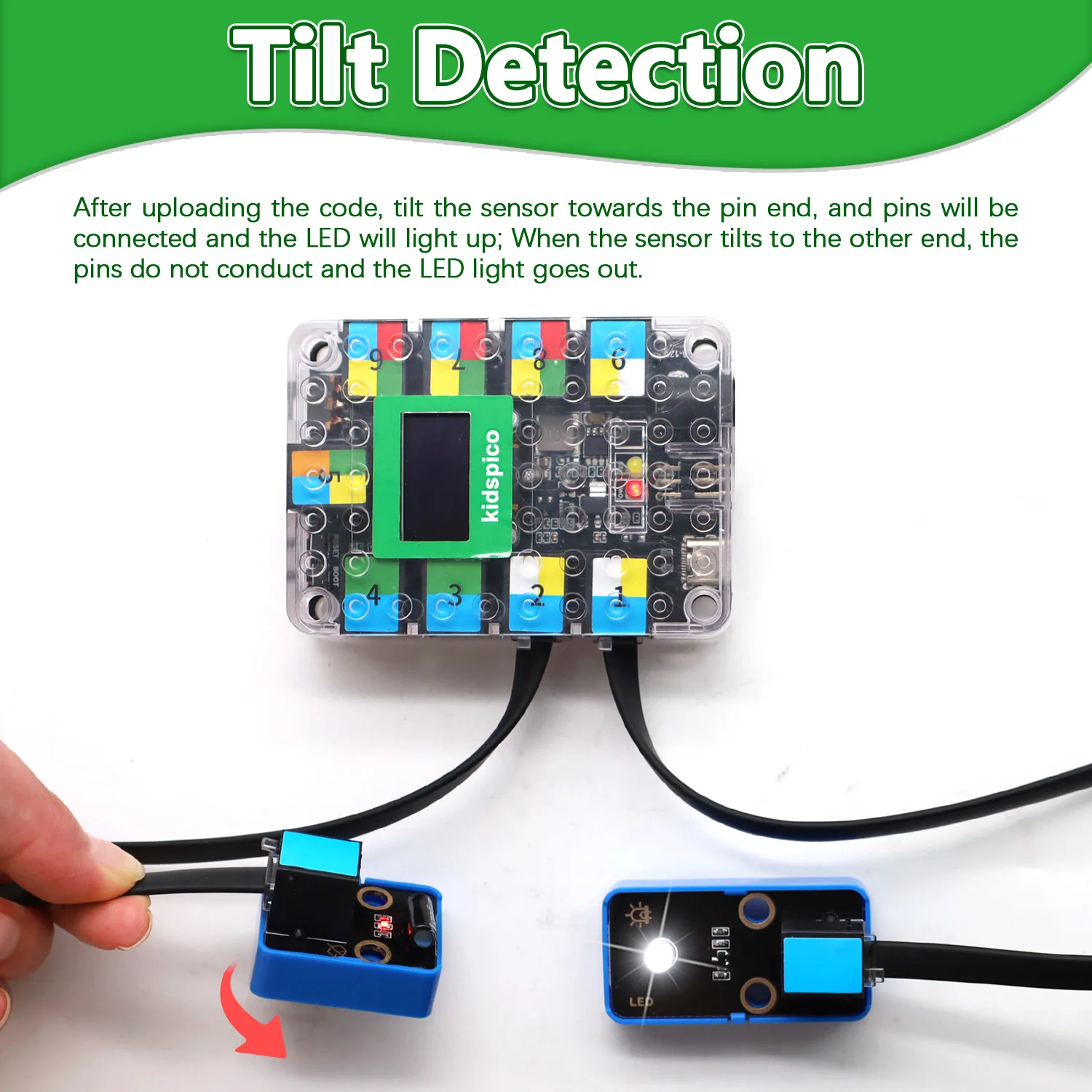 Kidsbits KidsUNO/KidsIOT/KidsPico STEM Education Development Board for Arduino IDE ESP32 Raspberry Pi Compatible with Lego Block