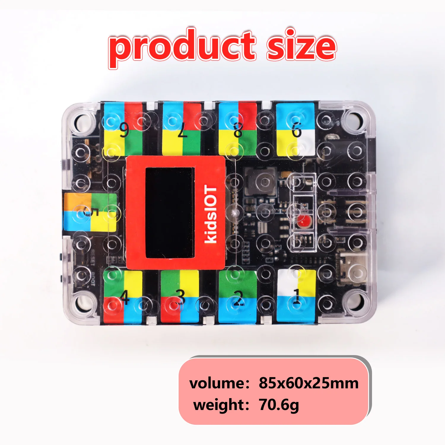 Kidsbits KidsUNO/KidsIOT/KidsPico STEM Education Development Board for Arduino IDE ESP32 Raspberry Pi Compatible with Lego Block