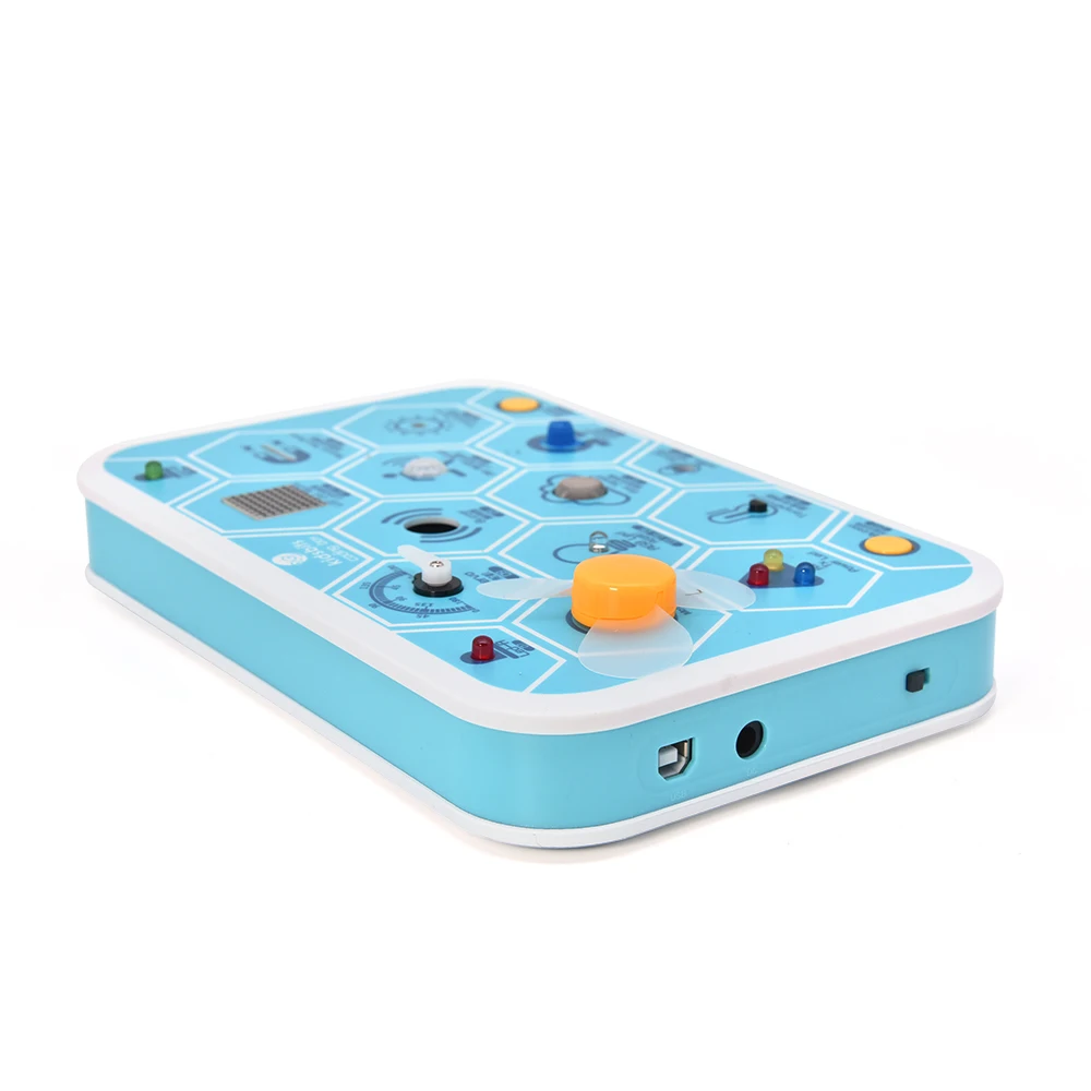 Kidsbits Coding Box V1.0 STEM Programming Educational Tools Base on Arduino UNO Kit For Scratch Graphical Programming Ages 6+