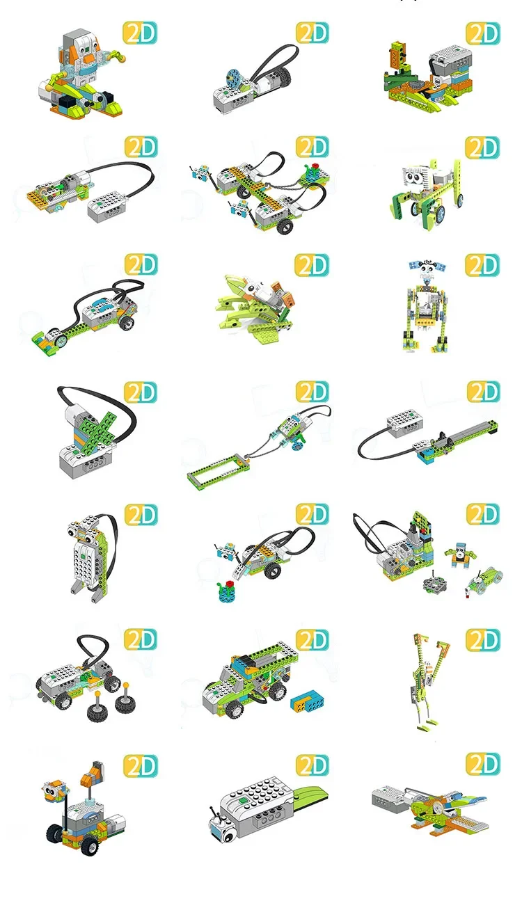 WeDo 2.0 Core Set Robotics Construction School STEAM Educational Bricks Kit