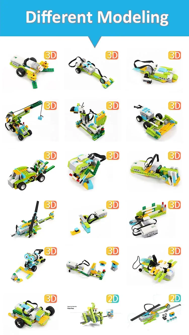 WeDo 2.0 Core Set Robotics Construction School STEAM Educational Bricks Kit
