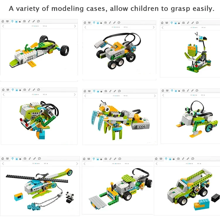 WeDo 2.0 Core Set Robotics Construction School STEAM Educational Bricks Kit