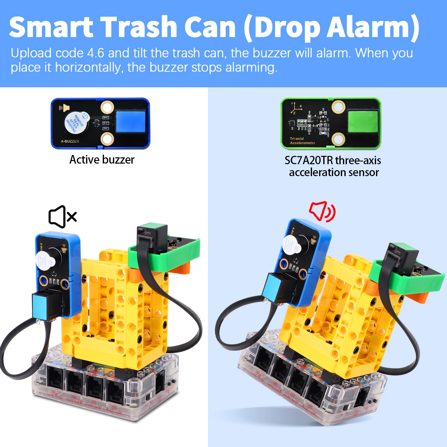 KidsPico RP2040 STEM Development Board Starter Kit