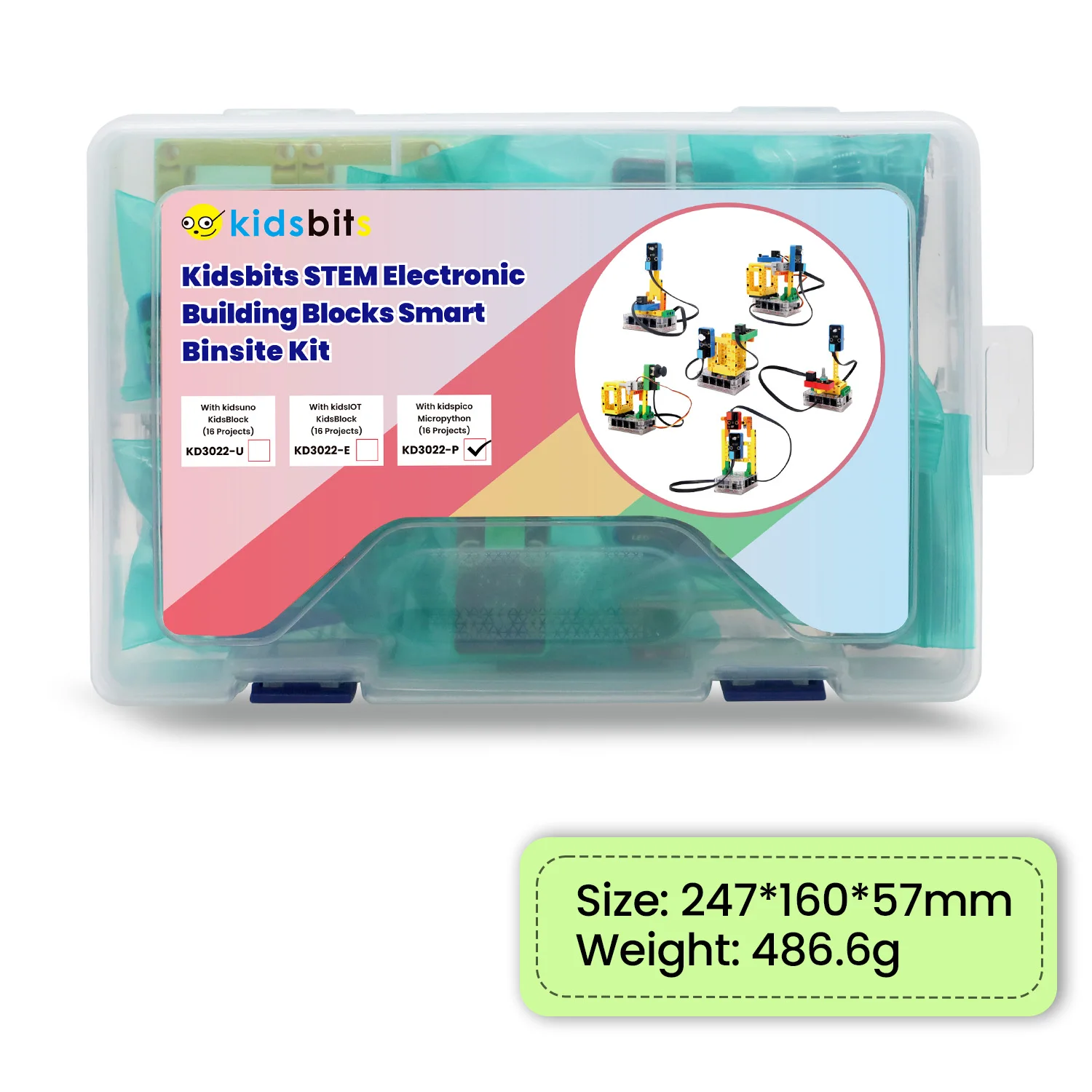 KidsPico RP2040 STEM Development Board Starter Kit