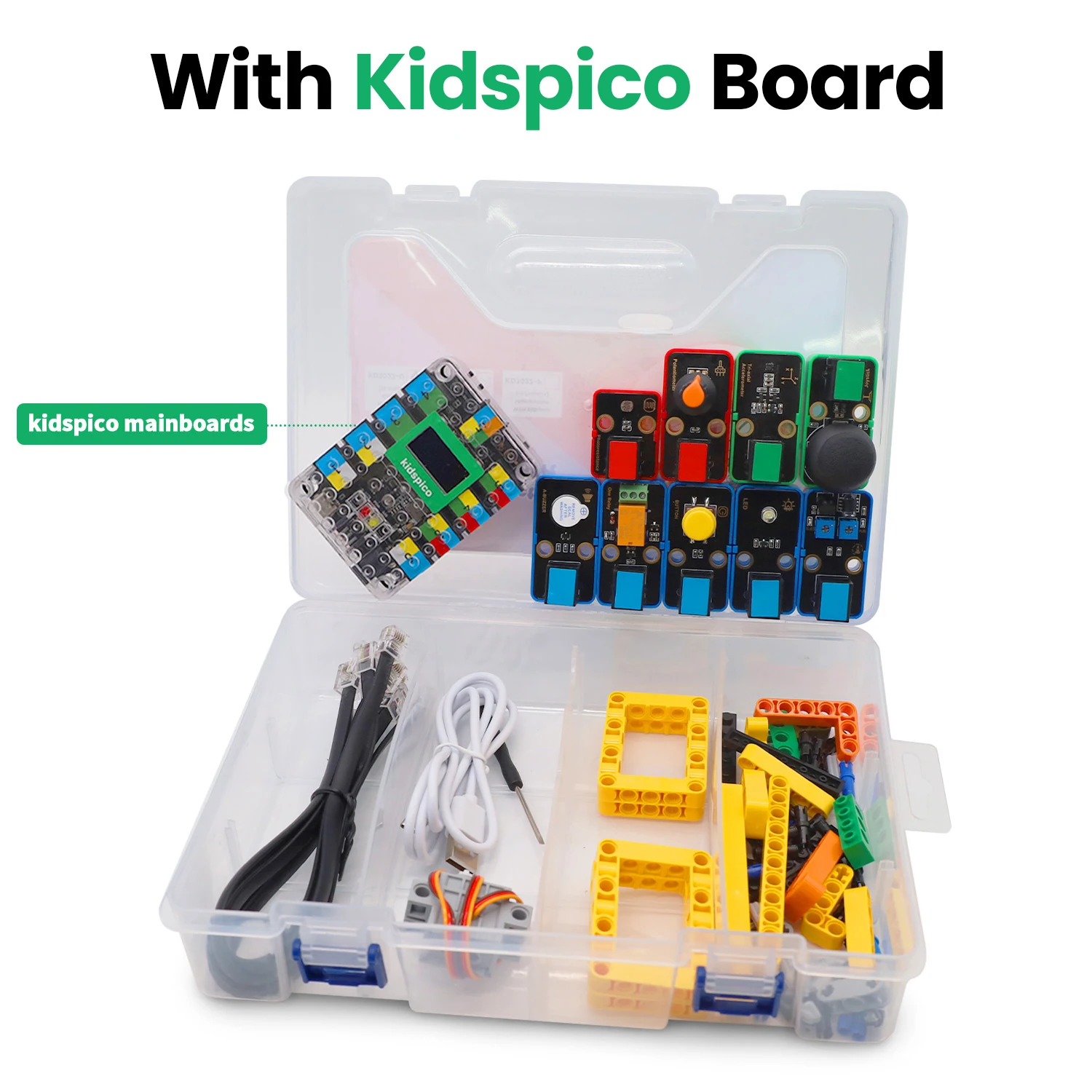 KidsPico RP2040 STEM Development Board Starter Kit