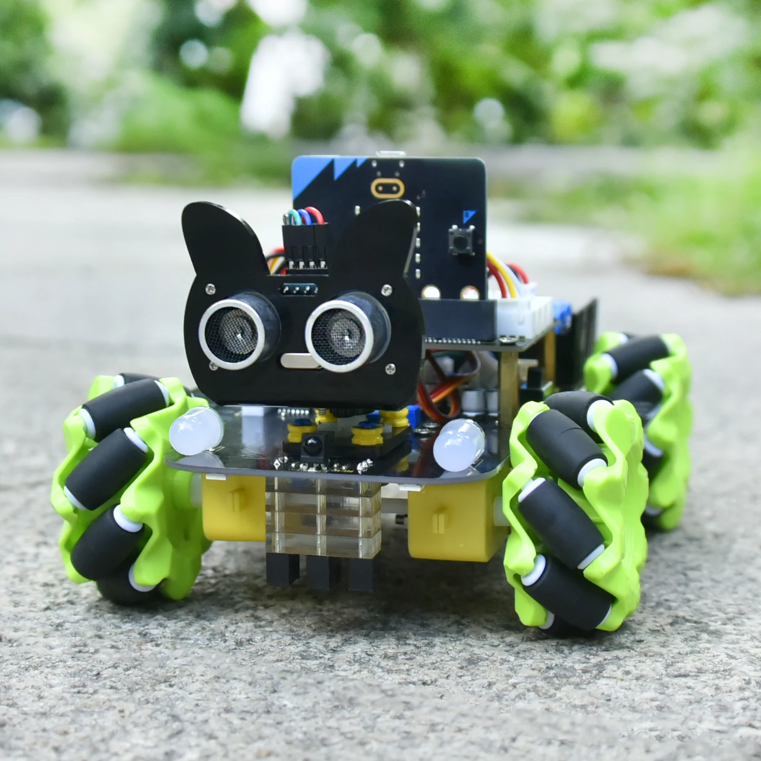 4WD Mecanum Micro:bit Robot Car Kit &ndash; Python Coding STEM Robot