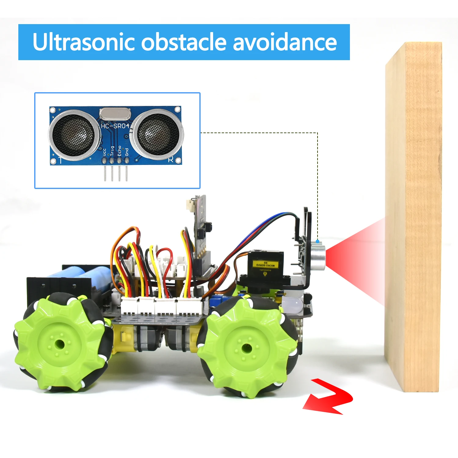 4WD Mecanum Micro:bit Robot Car Kit &ndash; Python Coding STEM Robot