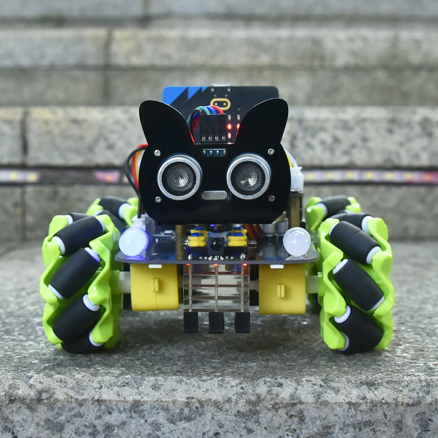 4WD Mecanum Micro:bit Robot Car Kit &ndash; Python Coding STEM Robot