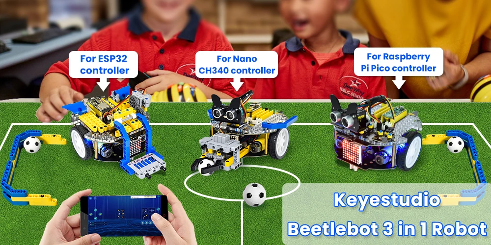 Keyestudio 4WD Multi BT Robot Car Kit V2.0 W/LED Display For Arduino Robot Kit DIY Electronic Kit/Programming Car Kit  Kids Toys