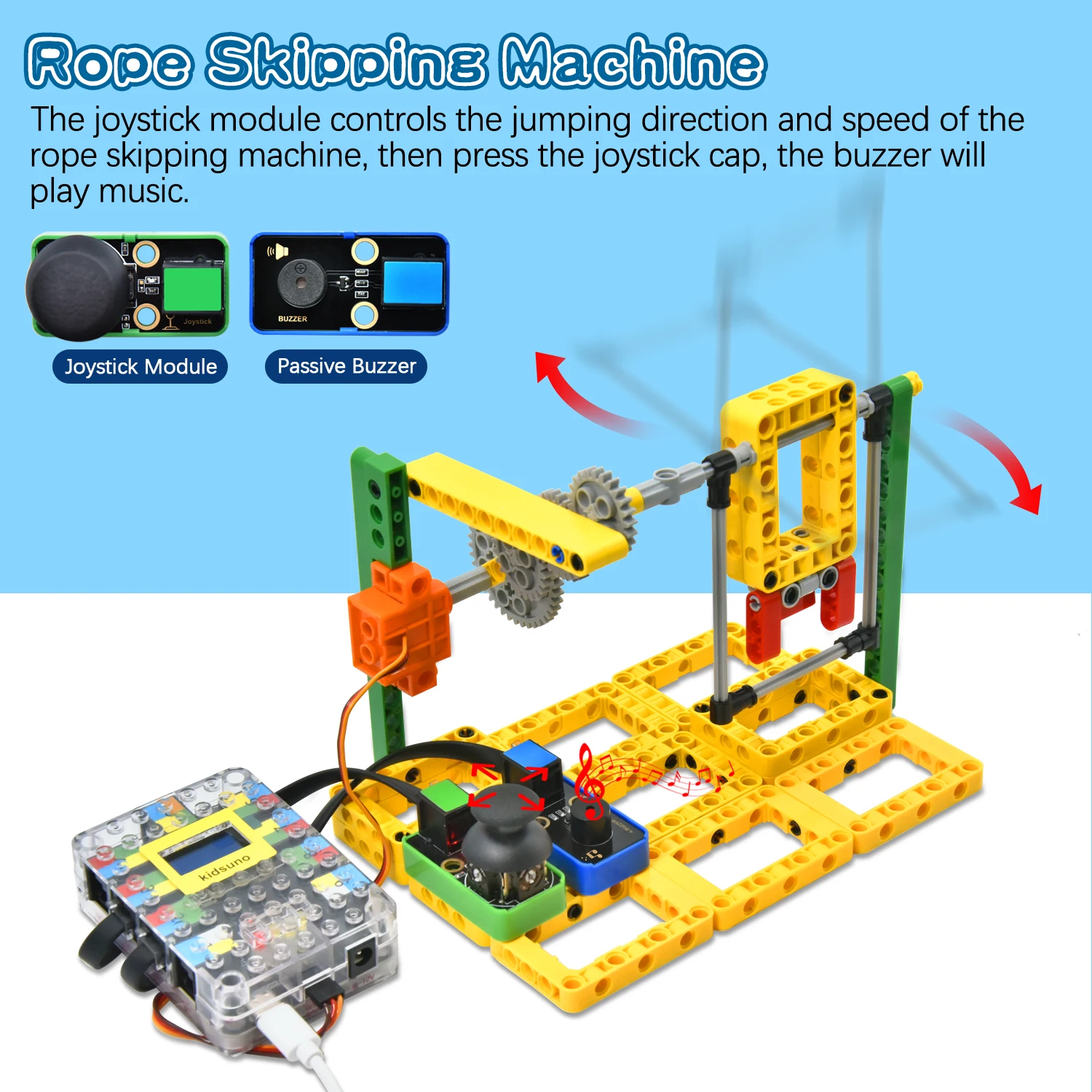 Keyestudio Kidsbits Smart Engineering Kit for Arduino Compatible With Lego Series Support Scratch Programming DIY Electronic Kit Keyestudio Kidsbits Smart Engineering Kit for Arduino Compatible With Lego Series Support Scratch Programming DIY Electronic Kit