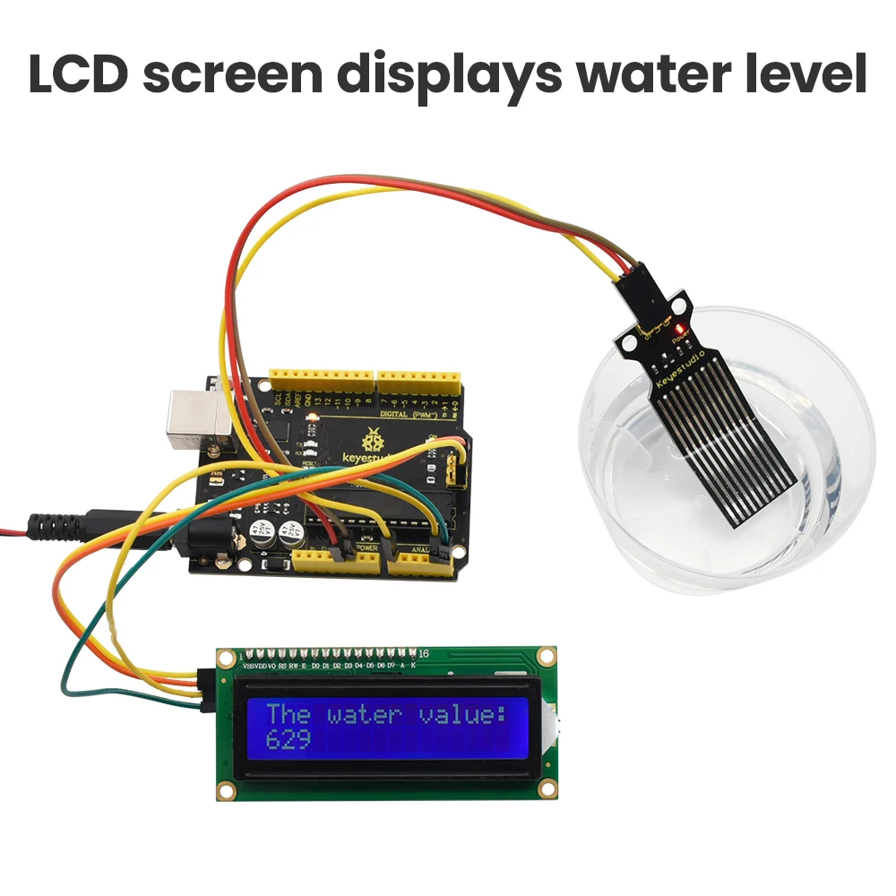 Keyestudio 48 in 1 Sensor Starter Kit For Arduino UNO/ 2560Mega Complete Starter Sensor Kit DIY Projects +48 Projects Code