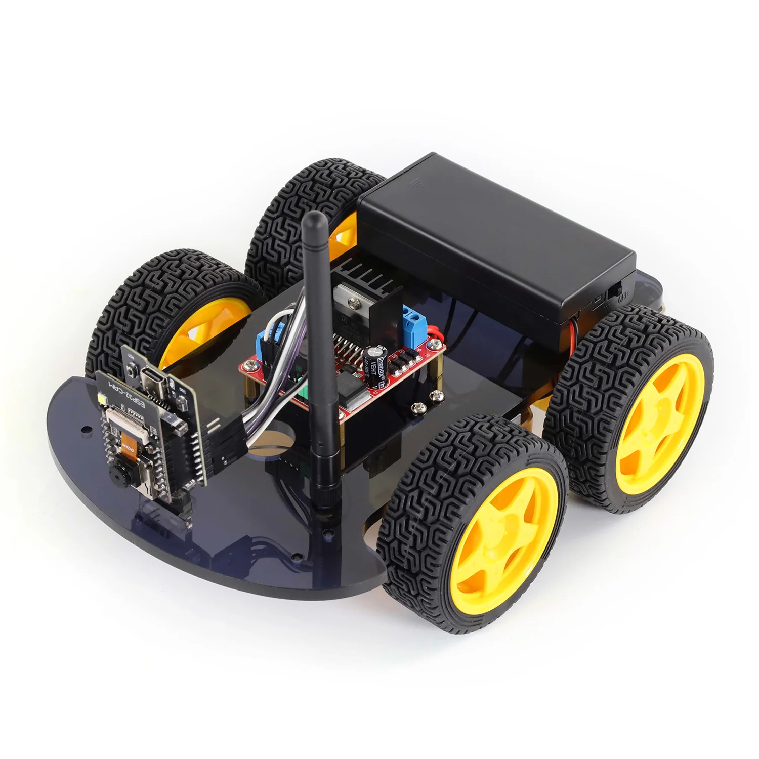 Keyestudio ESP32-Cam 4WD&2WD Robot Car Kit WIFI&Camera Smart Car For Arduino ESP32 Robot Study Programming Project Robotic Kit Keyestudio ESP32-Cam 4WD&2WD Robot Car Kit WIFI&Camera Smart Car For Arduino ESP32 Robot Study Programming Project Robotic Kit