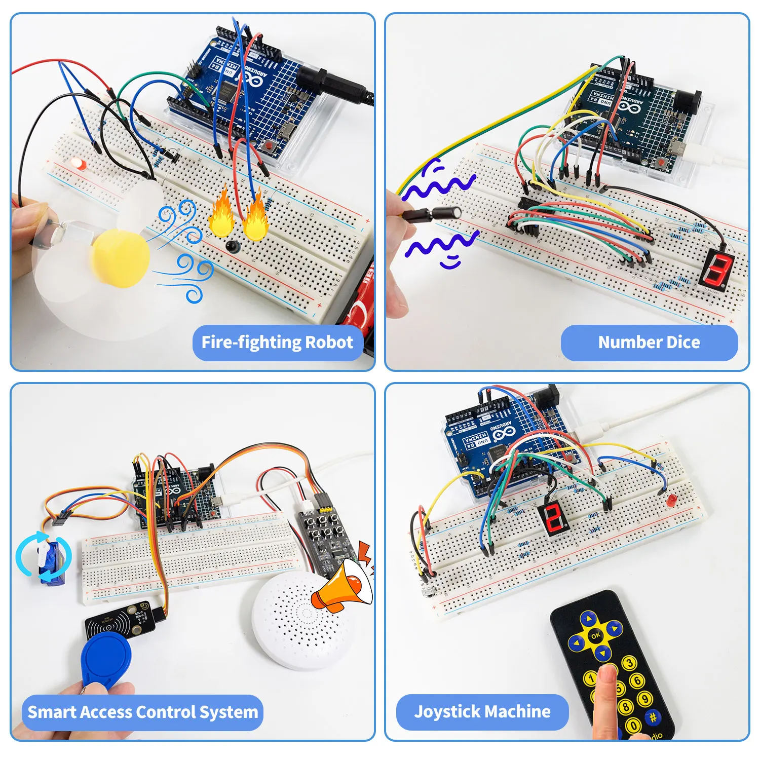 Keyestudio IOT Smart Living Learning Kit+Original Arduino Uno R4 WIFI/Minima Board For Arduino Starter Kit+Tutorial 60 Projects Keyestudio IOT Smart Living Learning Kit+Original Arduino Uno R4 WIFI/Minima Board For Arduino Starter Kit+Tutorial 60 Projects