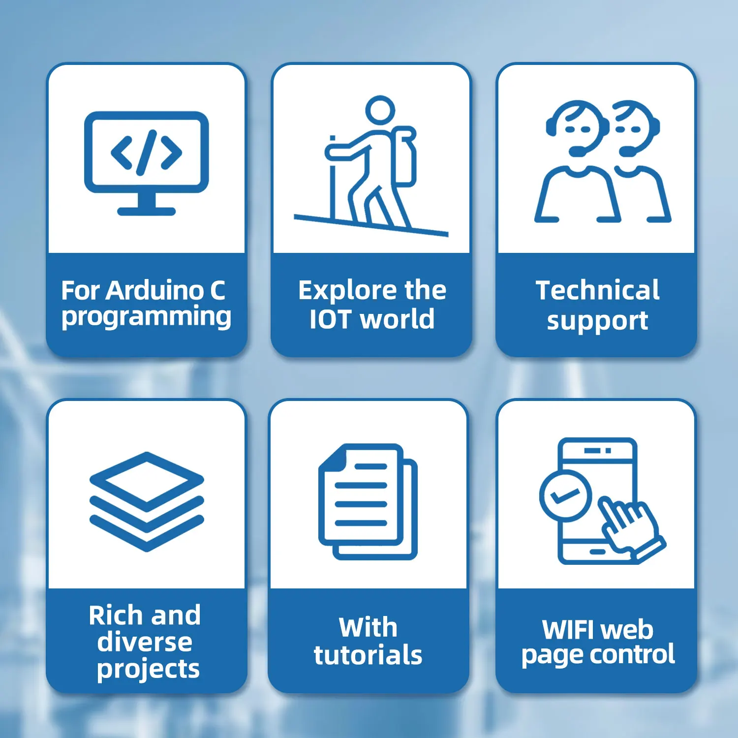 Keyestudio IOT Smart Living Learning Kit+Original Arduino Uno R4 WIFI/Minima Board For Arduino Starter Kit+Tutorial 60 Projects