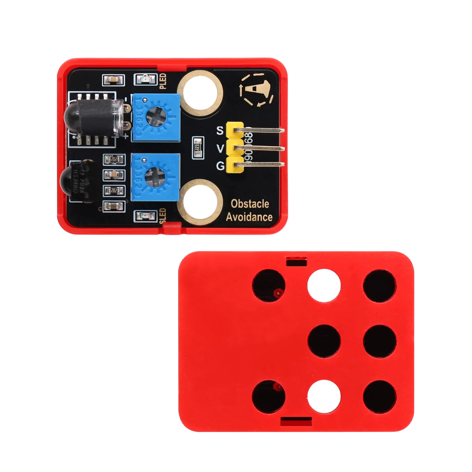 Keyestuio Obstacle Avoidance Sensor For Arduino Programming Projects Compatible Lego Building Blocks