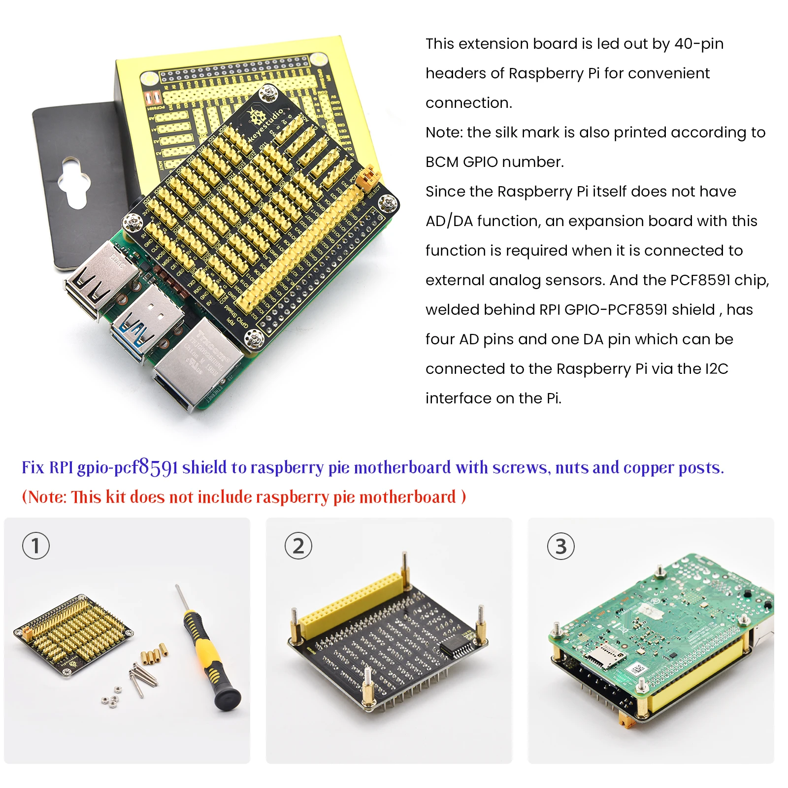 Keyestudio STEM Education Sensor Starter Kit For Raspberry Pi 4B Python &Java Programming Kit With Toturial (Without RPI Board) Keyestudio STEM Education Sensor Starter Kit For Raspberry Pi 4B Python &Java Programming Kit With Toturial (Without RPI Board)