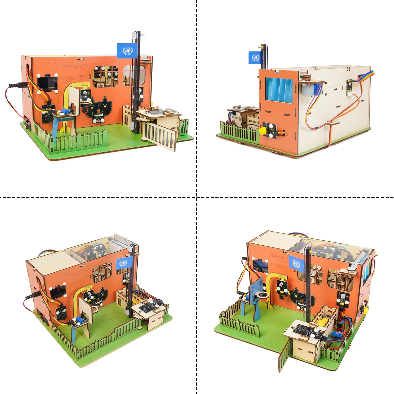 Keyestudio IOT Smart School Learning Kit for Arduino ESP32 DIY Electrnics Sensor Learning Kit+Tutorial 31 Programming Projects Keyestudio IOT Smart School Learning Kit for Arduino ESP32 DIY Electrnics Sensor Learning Kit+Tutorial 31 Programming Projects