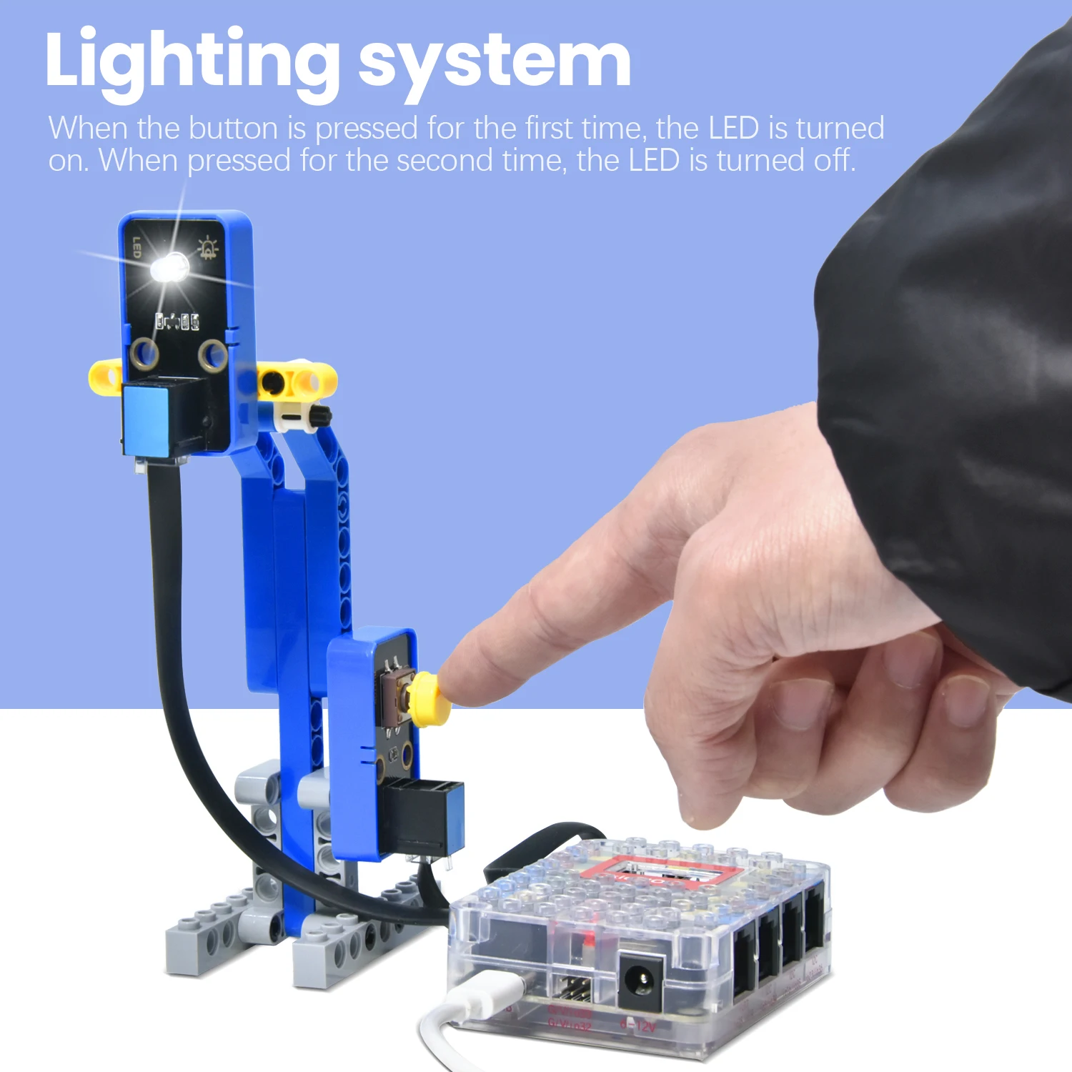 Kidsbits IOT Smart Farm Kit+10 Projects For Arduino ESP32 Projects Compatible with Lego Blocks Support Graphical Programming Kidsbits IOT Smart Farm Kit+10 Projects For Arduino ESP32 Projects Compatible with Lego Blocks Support Graphical Programming