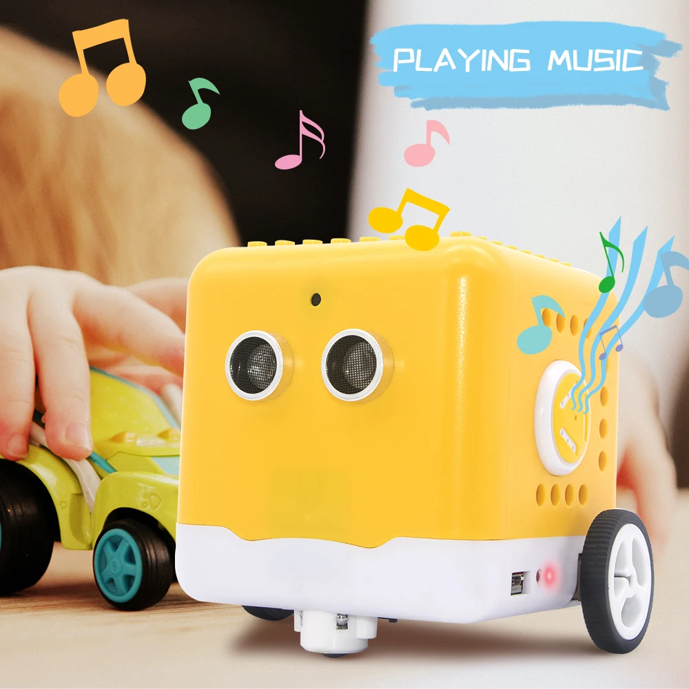 Keyestudio Kidsbits Coding Robot for Arduino Stem Programming Kit Compatible With Lego 5+ Years Old Study Toy’s Gift Full Guide Keyestudio Kidsbits Coding Robot for Arduino Stem Programming Kit Compatible With Lego 5+ Years Old Study Toy's Gift Full Guide