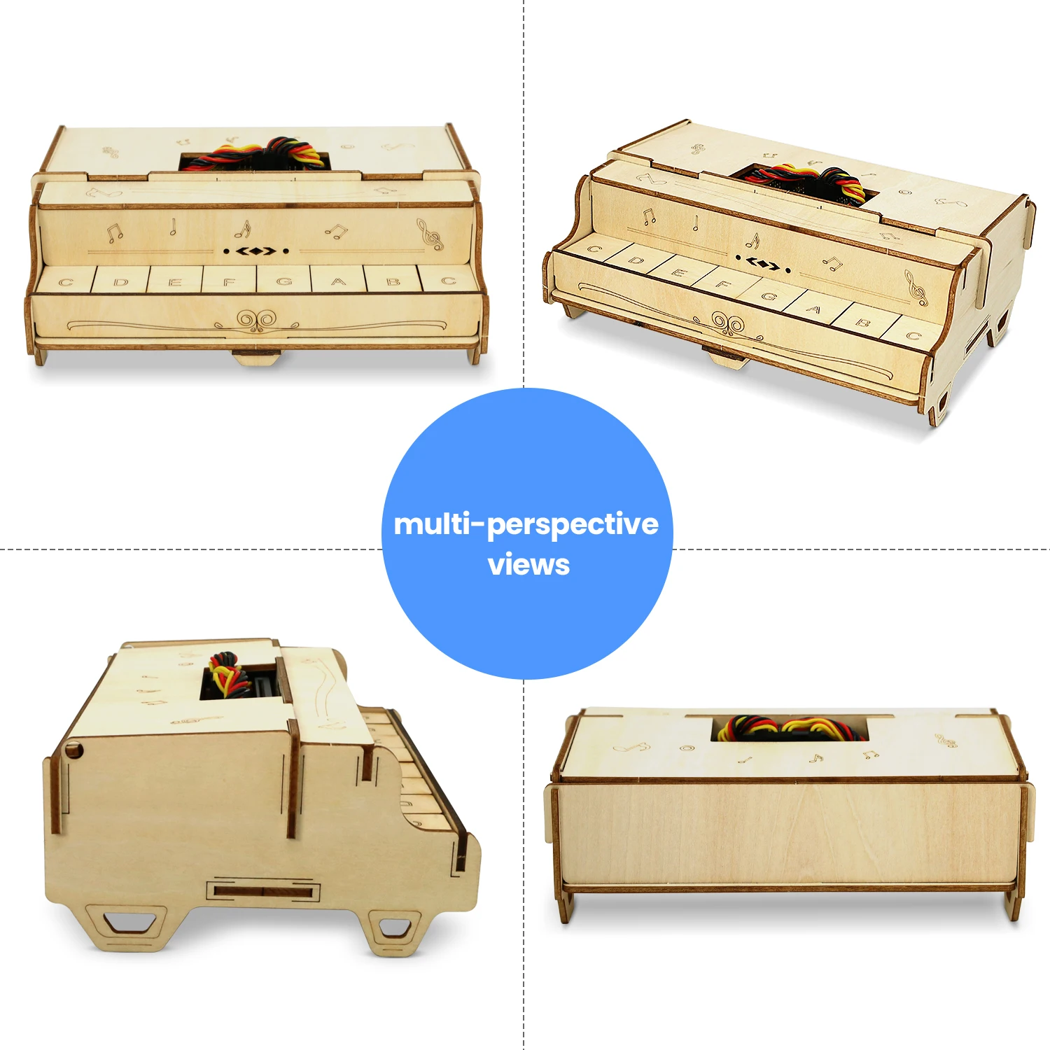 Keyestudio ESP32 Piano Learning Kit DIY Button STEM Programming Toys For Arduino DIY Starter Kit ForMicrobit V2 Kit Teenager Toy Keyestudio ESP32 Piano Learning Kit DIY Button STEM Programming Toys For Arduino DIY Starter Kit ForMicrobit V2 Kit Teenager Toy