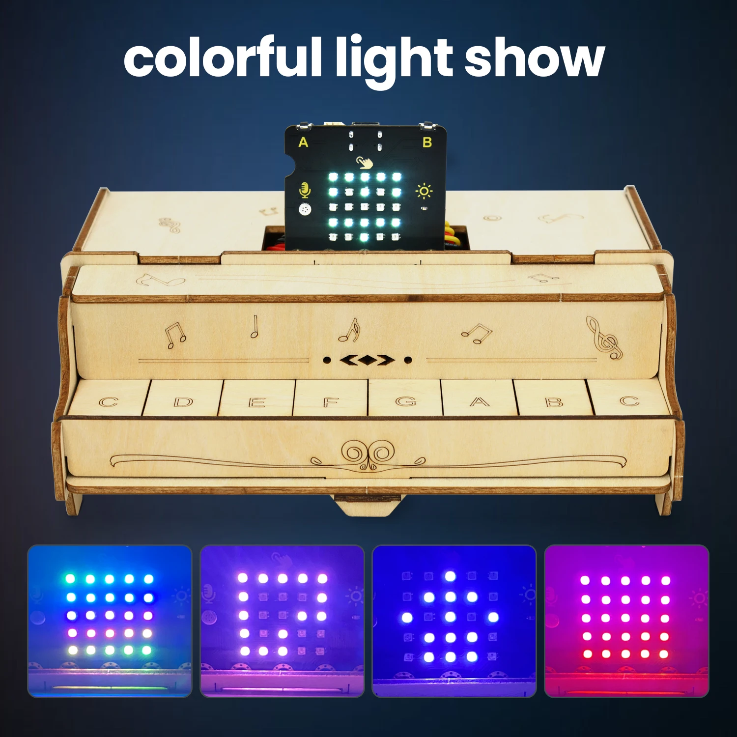 Keyestudio ESP32 Piano Learning Kit DIY Button STEM Programming Toys For Arduino DIY Starter Kit ForMicrobit V2 Kit Teenager Toy Keyestudio ESP32 Piano Learning Kit DIY Button STEM Programming Toys For Arduino DIY Starter Kit ForMicrobit V2 Kit Teenager Toy