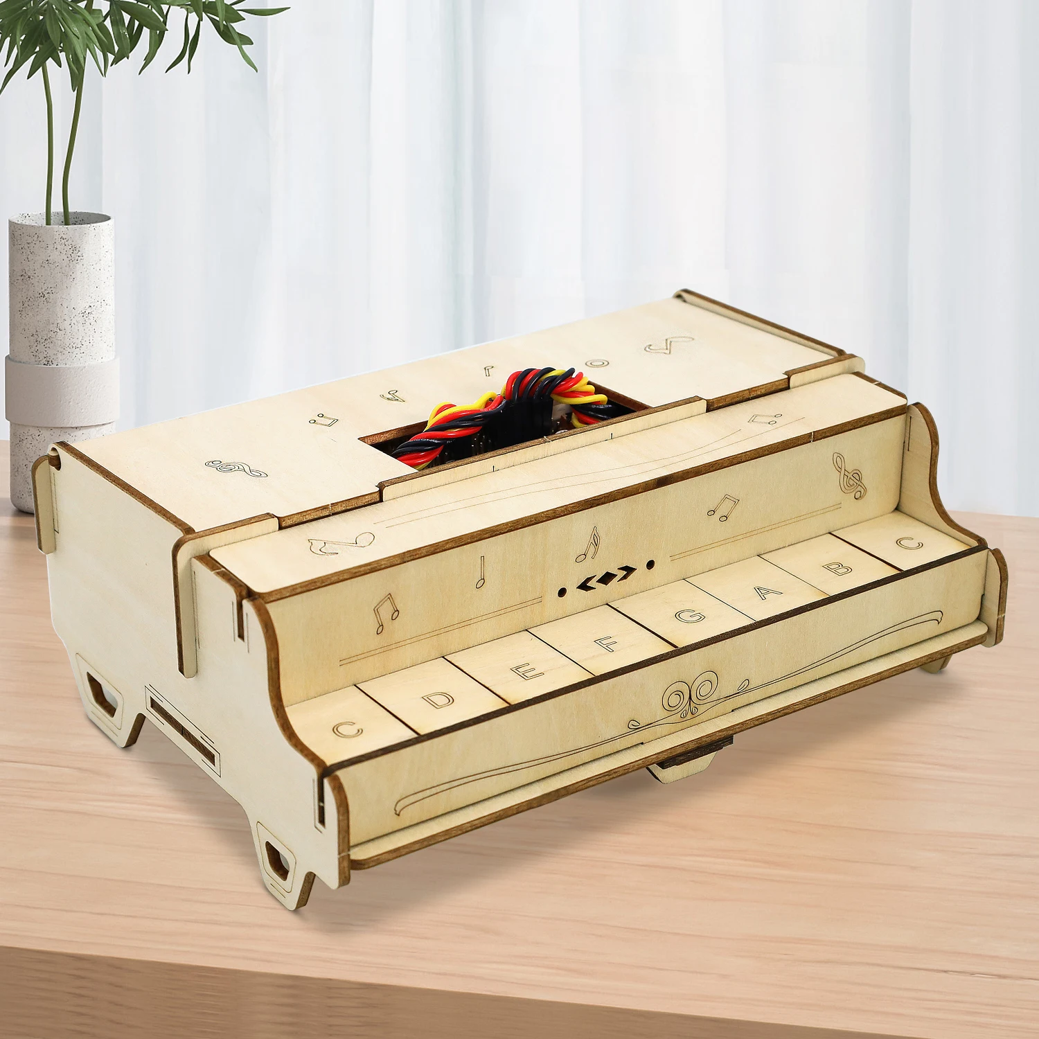 Keyestudio ESP32 Piano Learning Kit DIY Button STEM Programming Toys For Arduino DIY Starter Kit ForMicrobit V2 Kit Teenager Toy Keyestudio ESP32 Piano Learning Kit DIY Button STEM Programming Toys For Arduino DIY Starter Kit ForMicrobit V2 Kit Teenager Toy