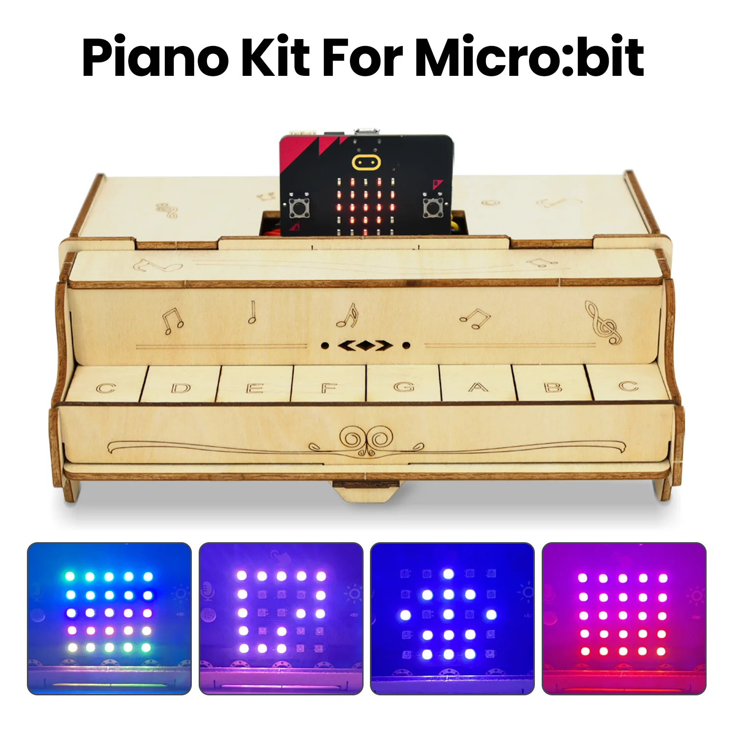 Keyestudio ESP32 Piano Learning Kit DIY Button STEM Programming Toys For Arduino DIY Starter Kit ForMicrobit V2 Kit Teenager Toy Keyestudio ESP32 Piano Learning Kit DIY Button STEM Programming Toys For Arduino DIY Starter Kit ForMicrobit V2 Kit Teenager Toy