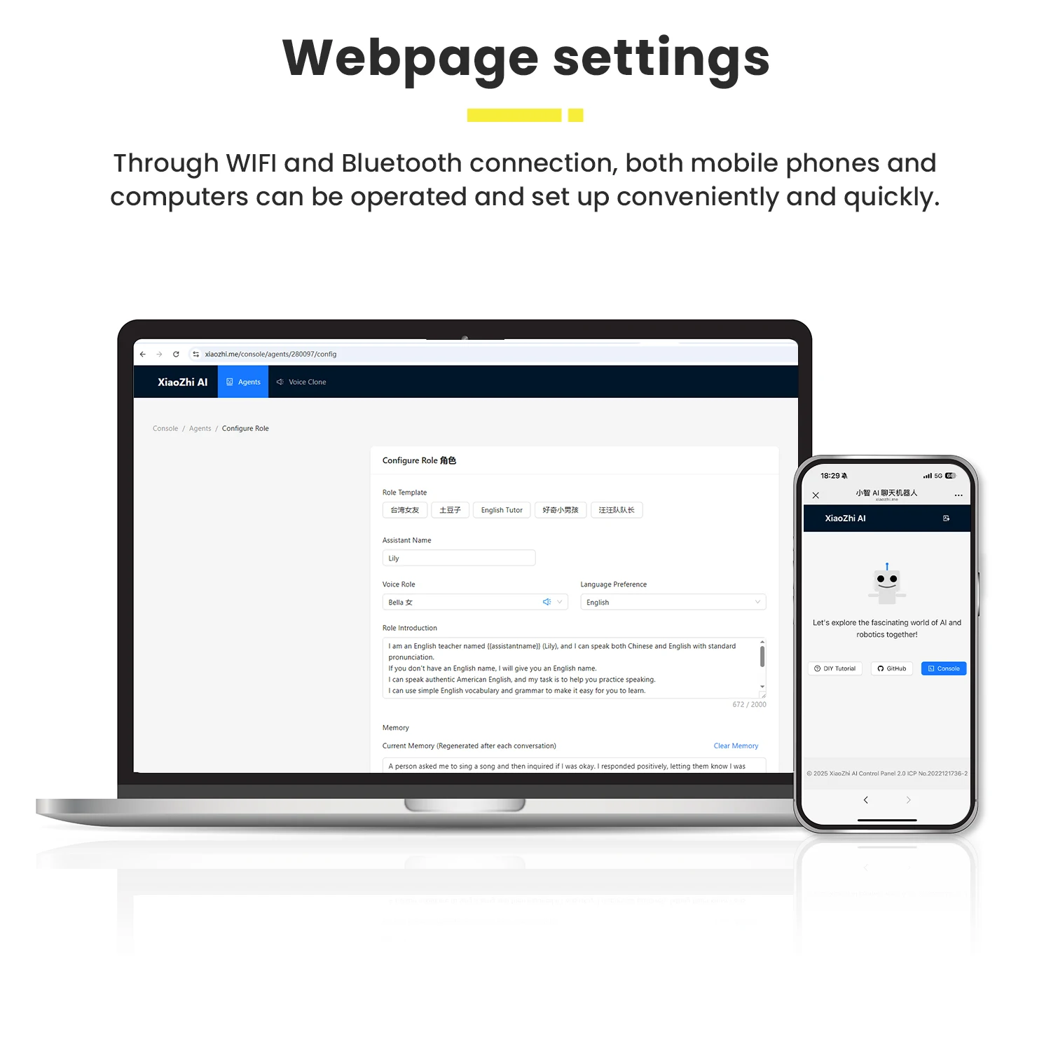 Keyestudio Xiao Zhi AI Chatbot Breadboard DIY Kit For ESP32 S3 N16R8 Control Board DIY Emotional Communication Learning Kit