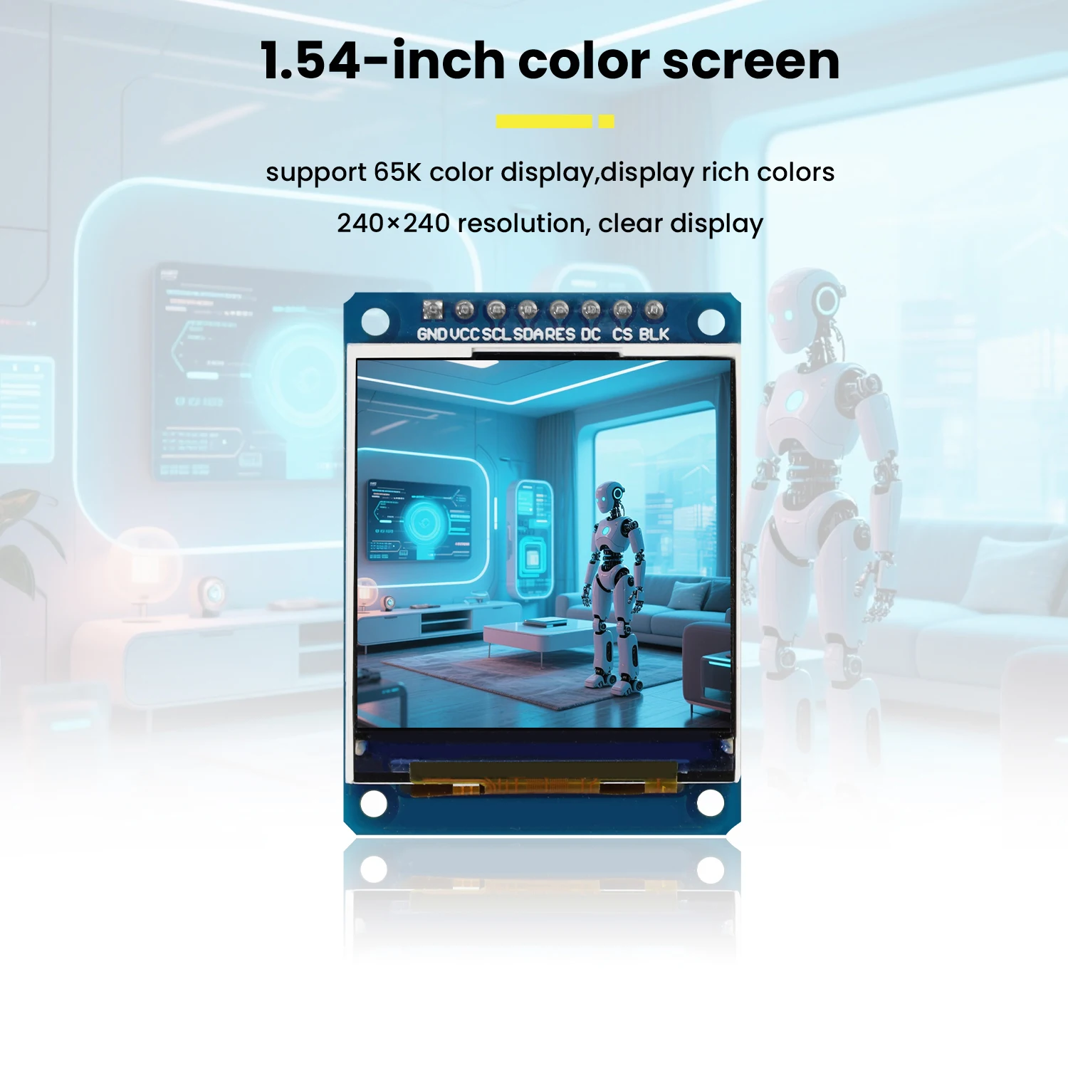 Keyestudio Xiao Zhi AI Chatbot Breadboard DIY Kit For ESP32 S3 N16R8 Control Board DIY Emotional Communication Learning Kit