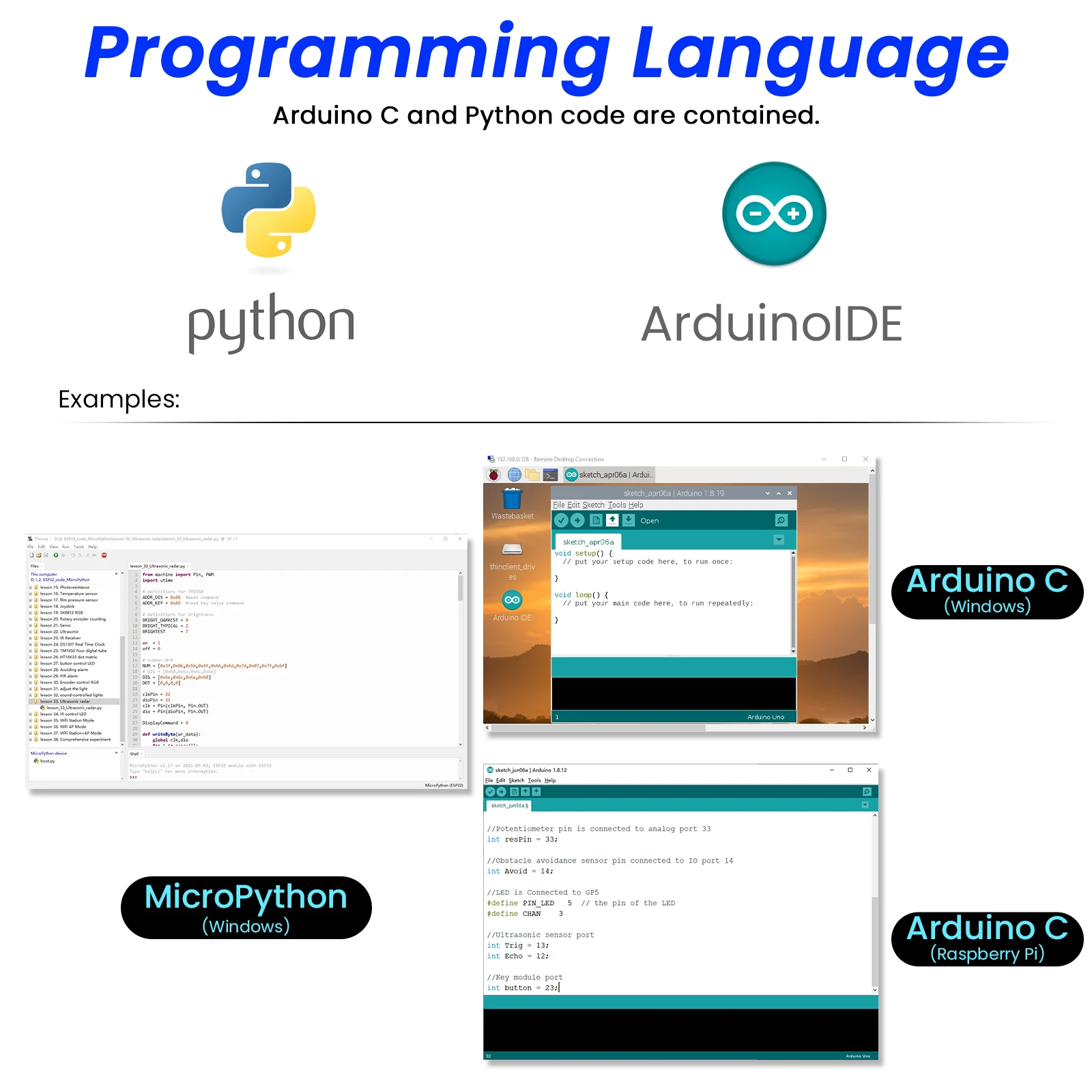 Keyestudio ESP32 Sensor Modules Kit 24PCS Sensor Compatible Lego Blocks For Arduino& Python& Raspberry Pi C Language Programming Keyestudio ESP32 Sensor Modules Kit 24PCS Sensor Compatible Lego Blocks For Arduino& Python& Raspberry Pi C Language Programming